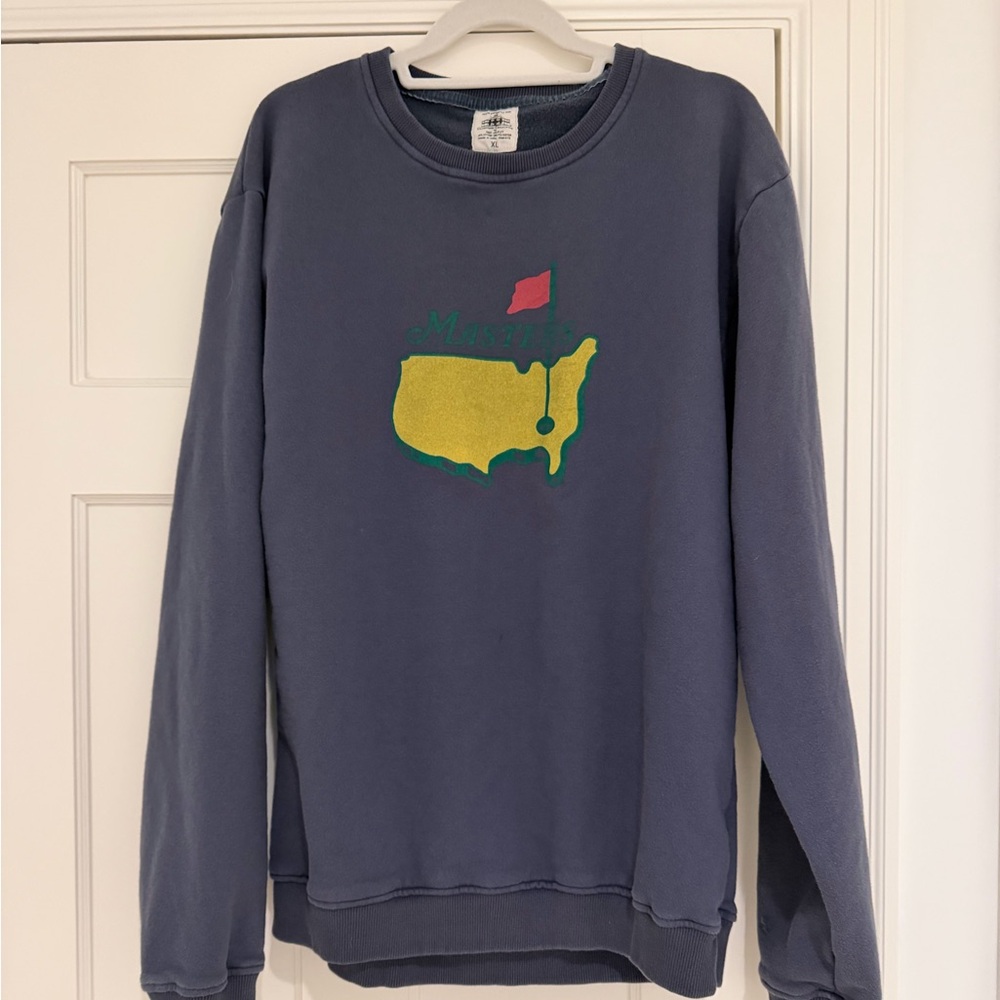Red Jacket Men's Master Blue Crewneck Sweater